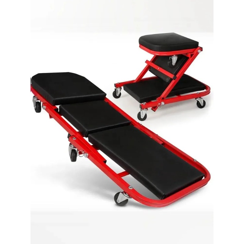 Garage Creeper Roller - Pieghevole Z Creeper 2in1 Rolling Pieghevole