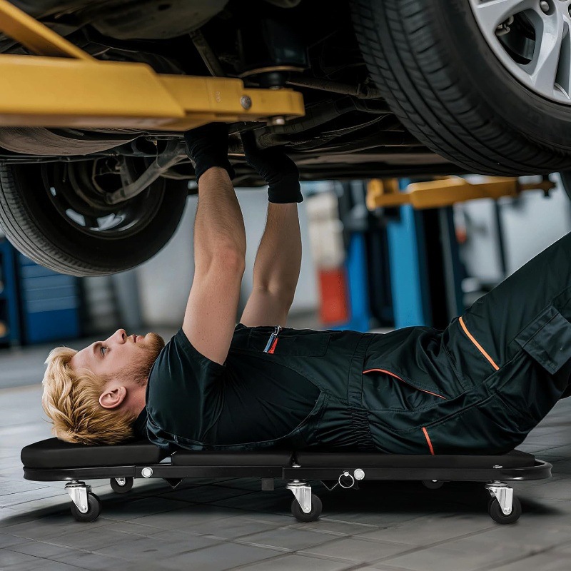 Panca da Lavoro Pieghevole da  - Garage Creeper Roller recensione e prezzo