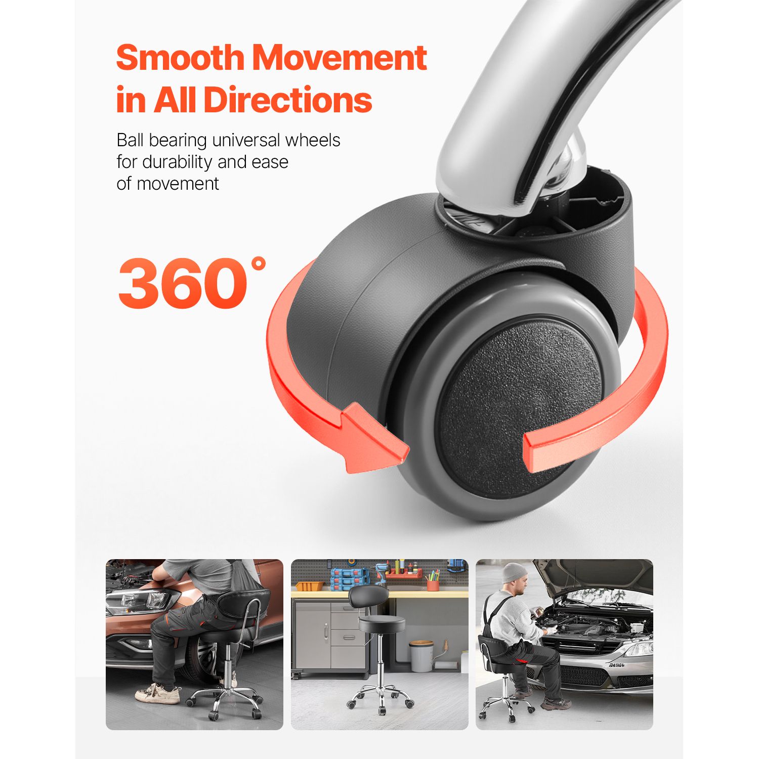 Sgabello da officina con schie - Garage Creeper Roller recensione e prezzo