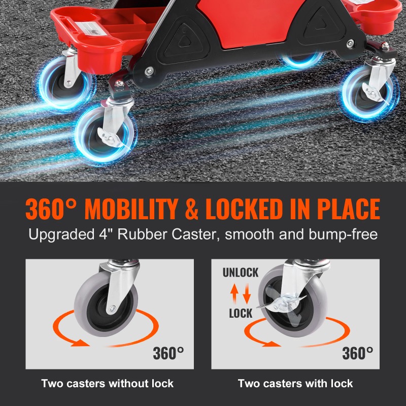 Sedia da Meccanico con Ruote,  - Garage Creeper Roller recensione e prezzo